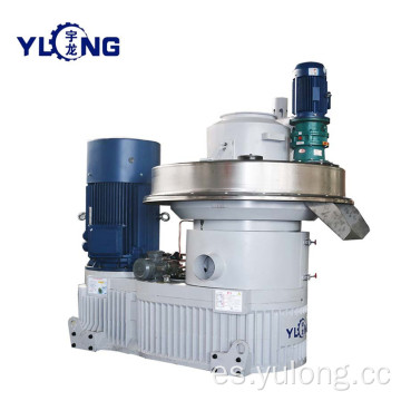 Máquina de fabricación de pellets de madera de mango de biomasa YULONG XGJ560